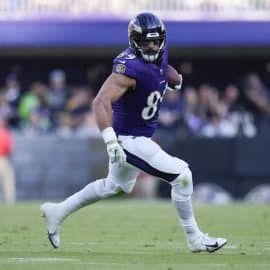 Baltimore Ravens tight end Mark Andrews