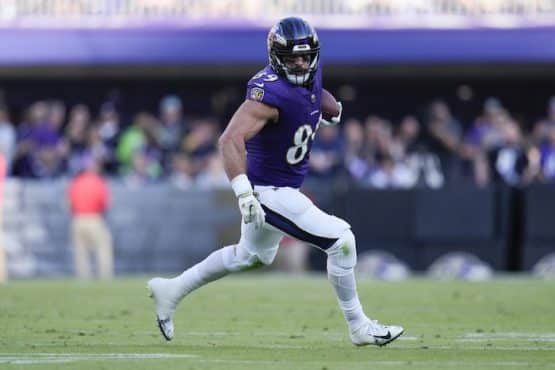 Baltimore Ravens tight end Mark Andrews