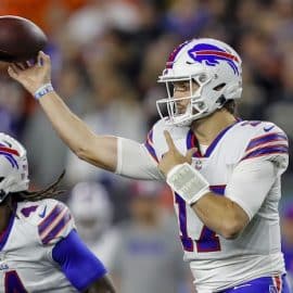 Buffalo Bills quarterback Josh Allen