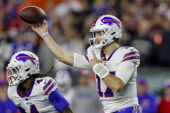 Buffalo Bills quarterback Josh Allen