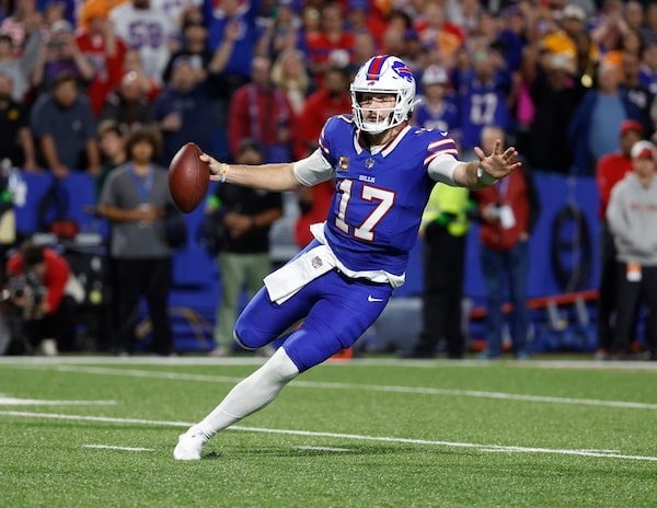 Buffalo Bills quarterback Josh Allen