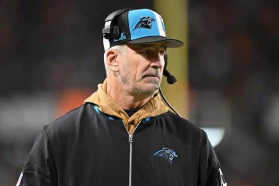 Carolina Panthers head coach Frank Reich