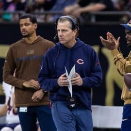 Chicago Bears head coach Matt Eberflus