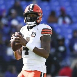 Cleveland Browns quarterback Deshaun Watson