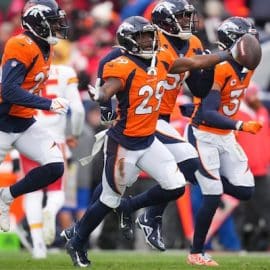 Denver Broncos cornerback Ja'Quan McMillian