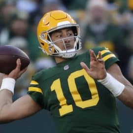 Green Bay Packers quarterback Jordan Love