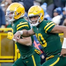 Green Bay Packers quarterback Jordan Love