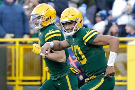 Green Bay Packers quarterback Jordan Love