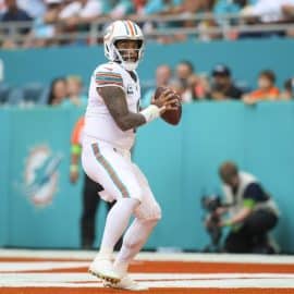 Miami Dolphins quarterback Tua Tagovailoa