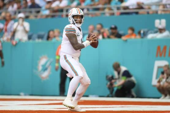 Miami Dolphins quarterback Tua Tagovailoa
