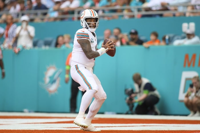 Miami Dolphins quarterback Tua Tagovailoa