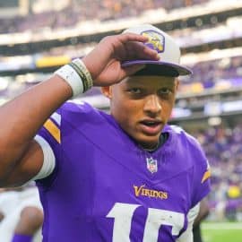Minnesota Vikings quarterback Joshua Dobbs