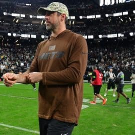 New York Jets quarterback Aaron Rodgers