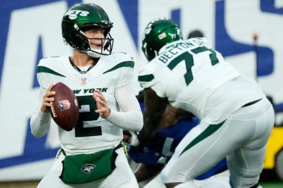 New York Jets quarterback Zach Wilson