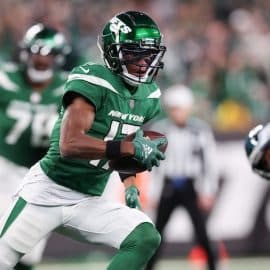 New York Jets wide receiver Garrett Wilson