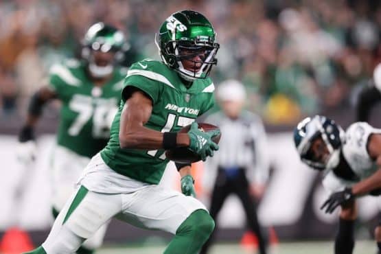 New York Jets wide receiver Garrett Wilson