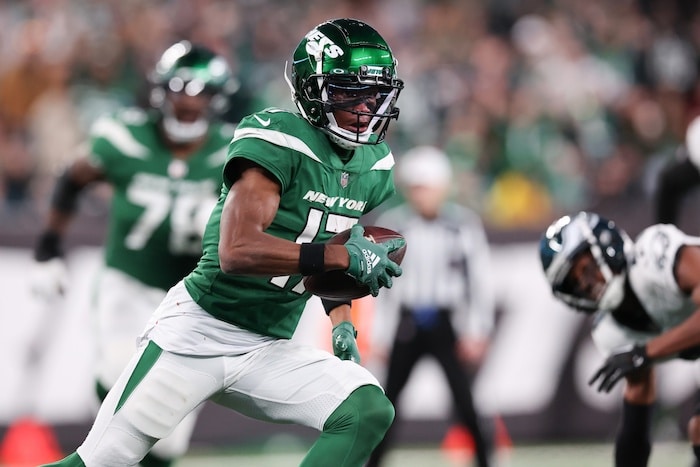 New York Jets wide receiver Garrett Wilson