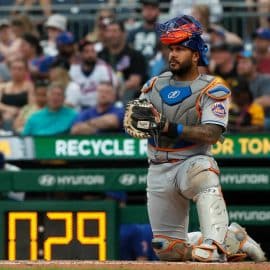 Omar Narvaez, New York Mets.
