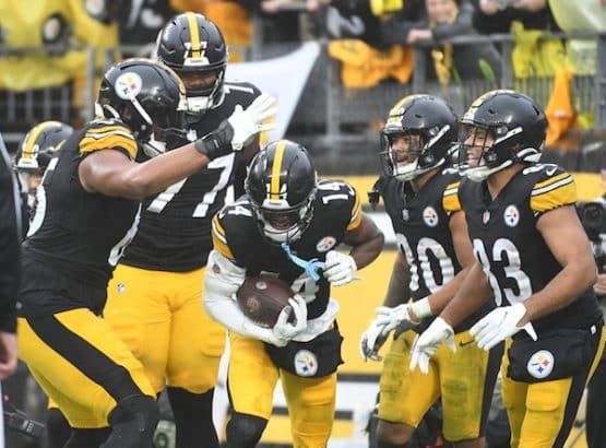 Pittsburgh Steelers wide receiver George Pickens