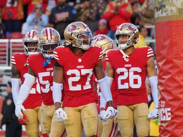 San Francisco 49ers safety Ji'Ayir Brown