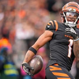 Cincinnati Bengals wide receiver Ja'Marr Chase (1)
