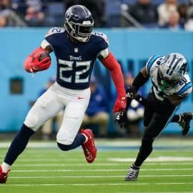 Titans running back Derrick Henry