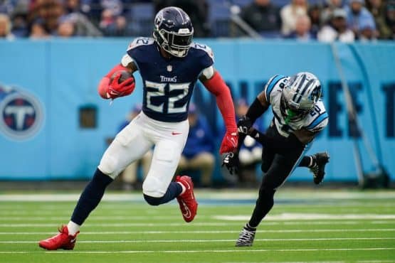 Titans running back Derrick Henry