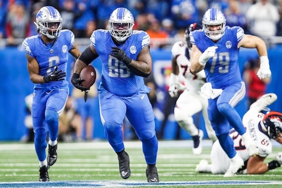 Detroit Lions defensive end Isaiah Buggs