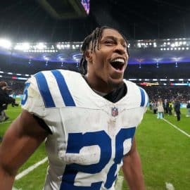 Indianapolis Colts running back Jonathan Taylor
