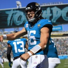 Jacksonville Jaguars quarterback Trevor Lawrence