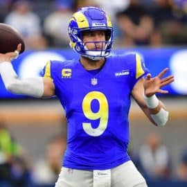 Los Angeles Rams quarterback Matthew Stafford (9)