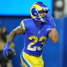 Los Angeles Rams running back Kyren Williams (23)