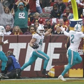 Miami Dolphins linebacker Andrew Van Ginkel