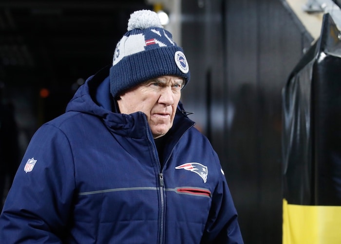 New England Patriots head coach Bill Belichick