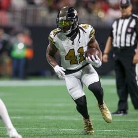 New Orleans Saints running back Alvin Kamara (41)
