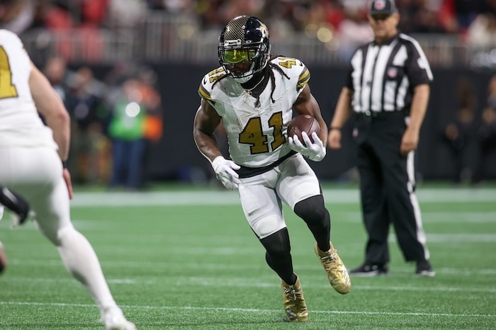 New Orleans Saints running back Alvin Kamara (41)