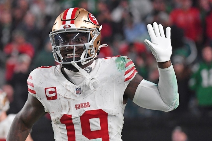 San Francisco 49ers wide receiver Deebo Samuel