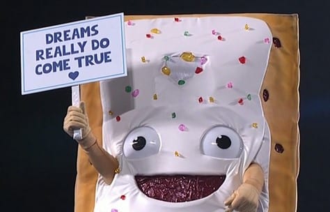 pop tarts bowl mascot