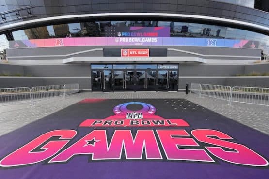 A general overall view of the Pro Bowl Games logo