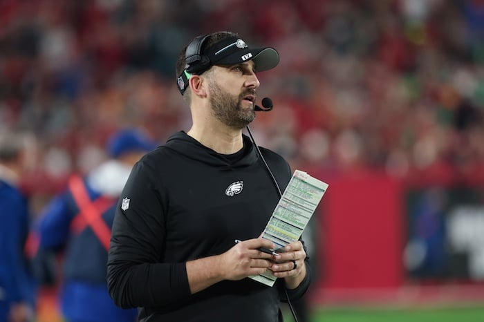 Philadelphia Eagles head coach Nick Sirianni
