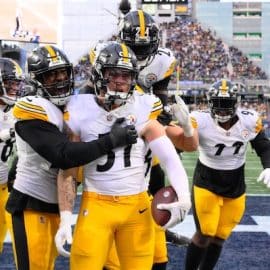 Pittsburgh Steelers linebacker Markus Golden (44)