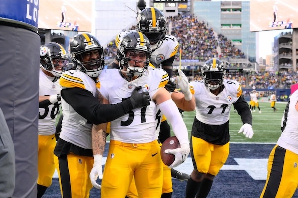 Pittsburgh Steelers linebacker Markus Golden (44)