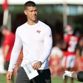Tampa Bay Buccaneers offensive coordinator Dave Canales