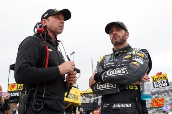 chad knaus and jimmie johnson goes into hall fo fame (1)
