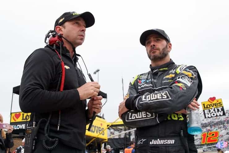 chad knaus and jimmie johnson goes into hall fo fame (1)