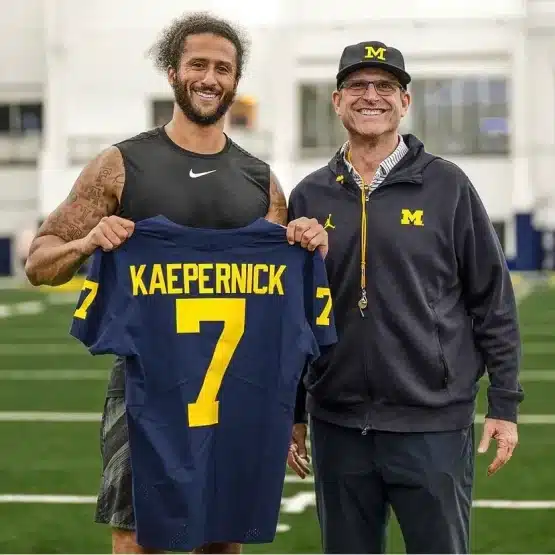 jim harbaugh colin kaepernick