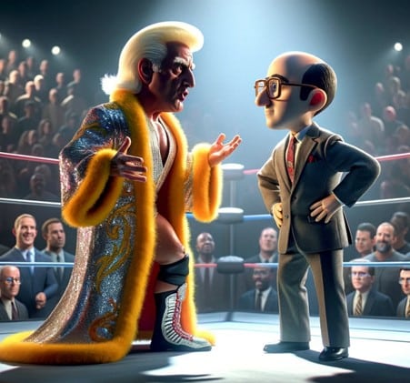 ric flair vs. paul finebaum