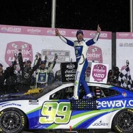 daniel suarez wins ambetter health 400 (1)
