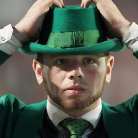 notre dame mascot sad