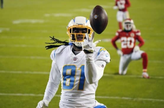 Los Angeles Chargers wide receiver Mike Williams (81)